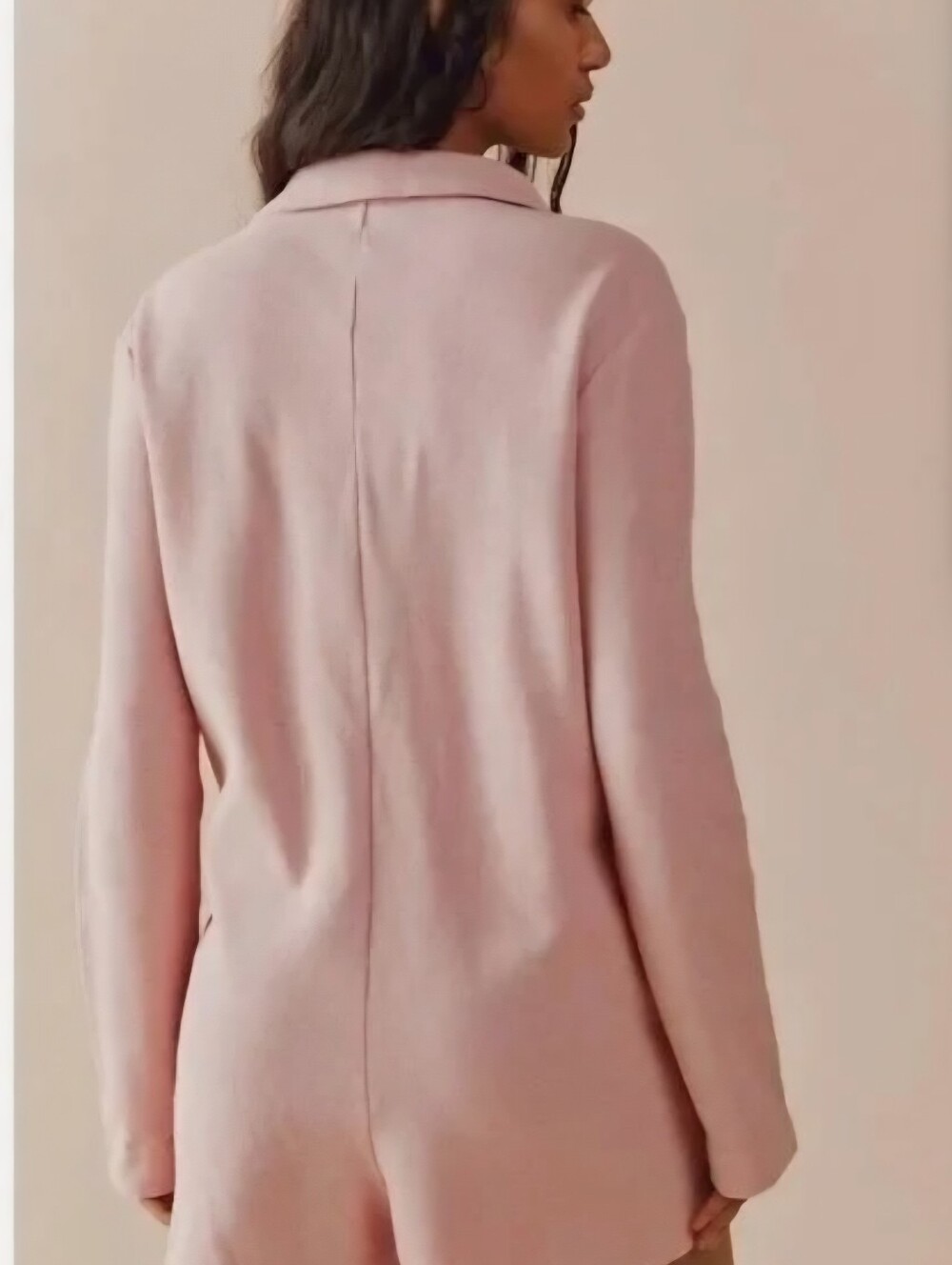 NWT Free People Lizzie Romper Blazer One Piece Lavender NEW Medium - Picture 3 of 6